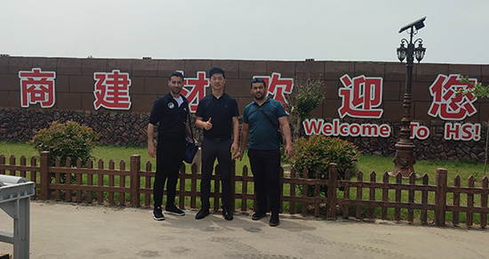 Indian Customers Embark on Learning Journey of Soft Porcelain Cultural Stone Production Technology at LYA GROUP Factory
