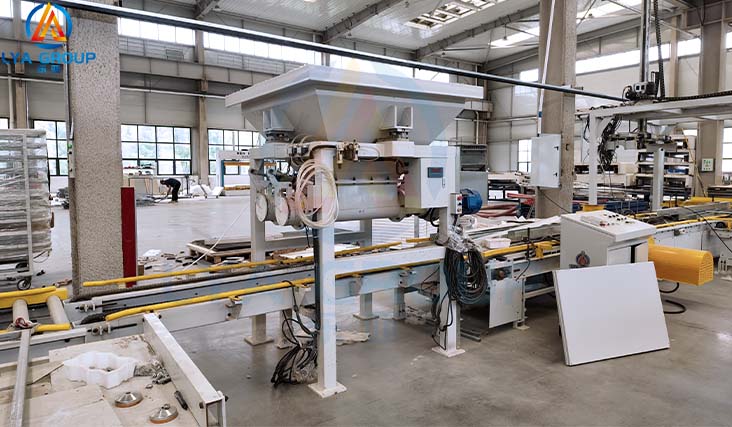 Semi-Automatic Flexible Stone Production Line Project for Turkish Client